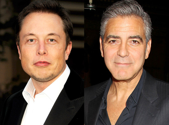 Elon Musk, George Clooney Elon Musk, George Clooney